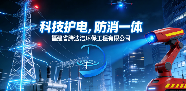 科技護(hù)“電”，防消一體！騰達(dá)潔為關(guān)鍵領(lǐng)域安全運(yùn)維筑起硬核屏障